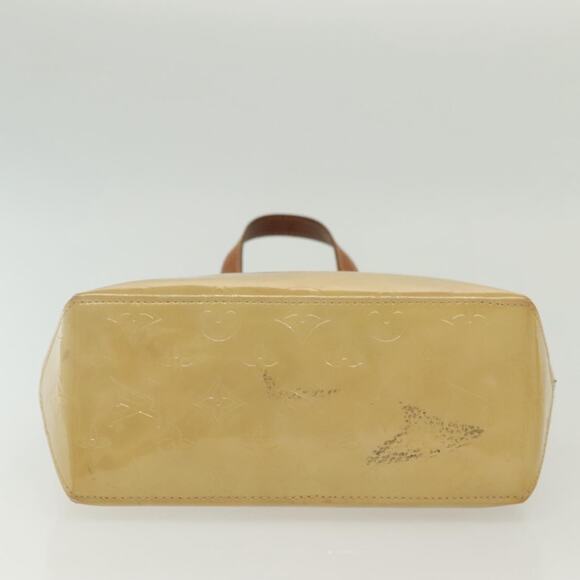 LOUIS VUITTON Monogram Vernis Reade PM Hand Bag Beige M91334 - Picture 6 of 16